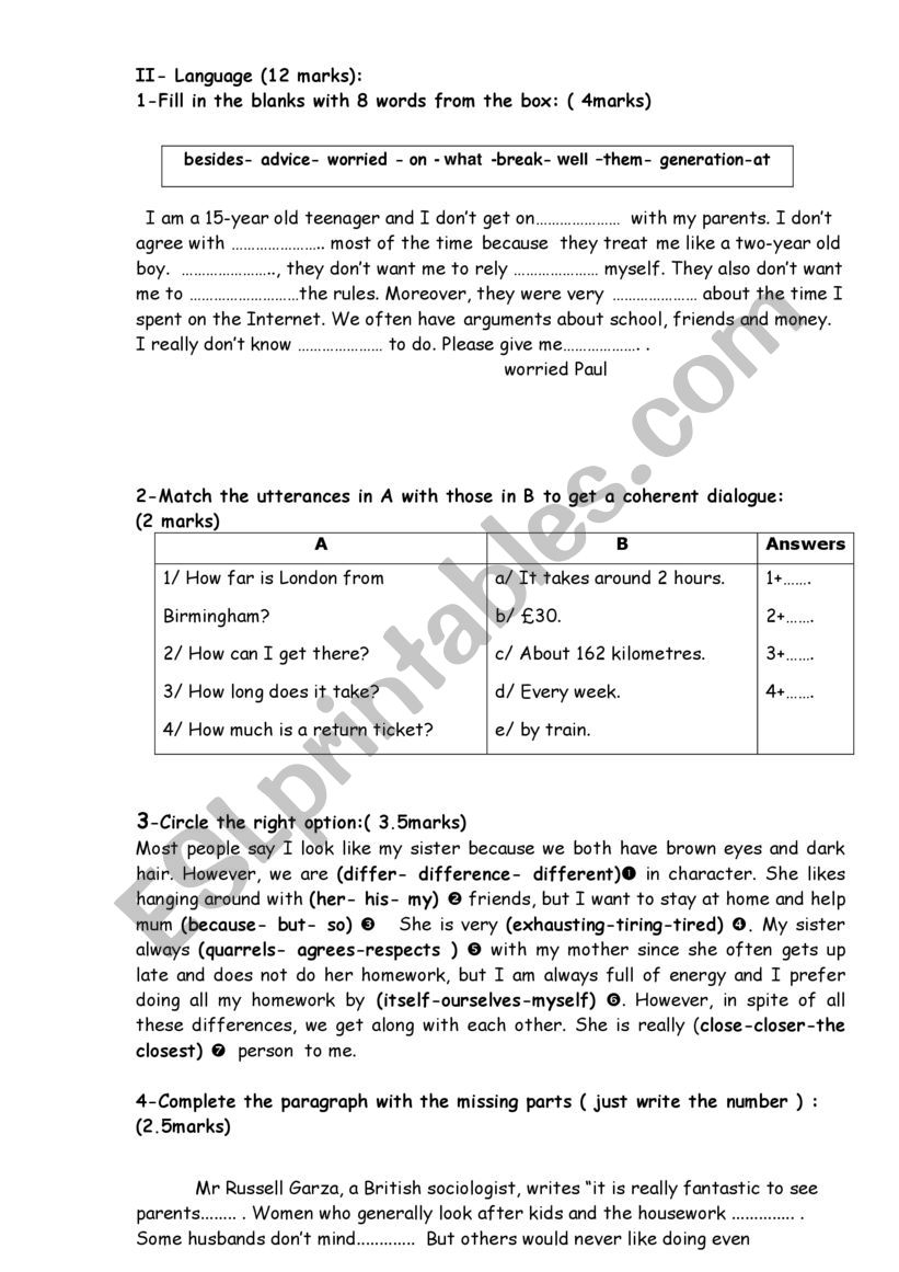 easy tasks for beginners - ESL worksheet by om-ahmed