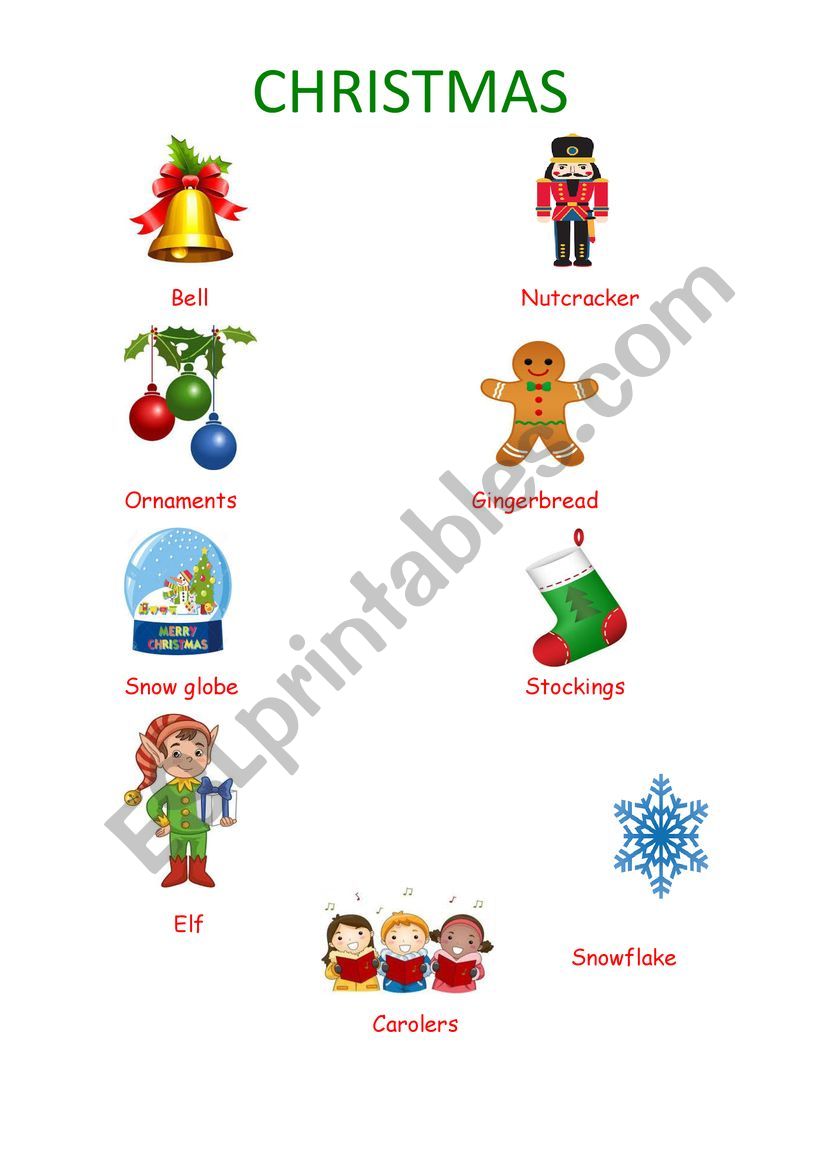 christmas worksheet