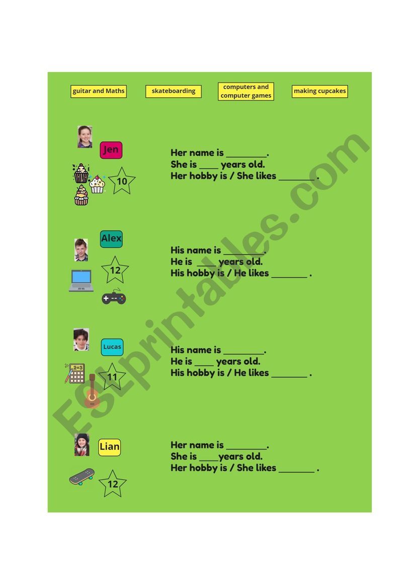 Go Getter 1 Welcome Unit  worksheet