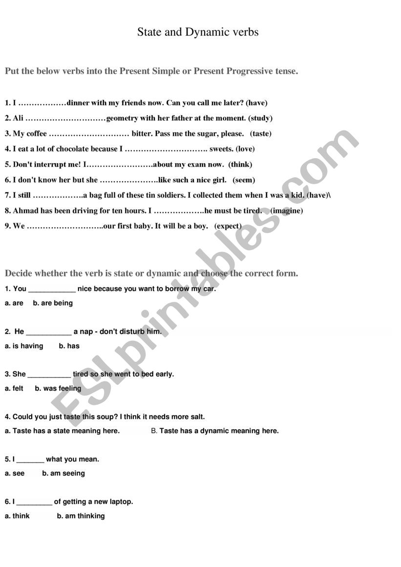 worksheet worksheet