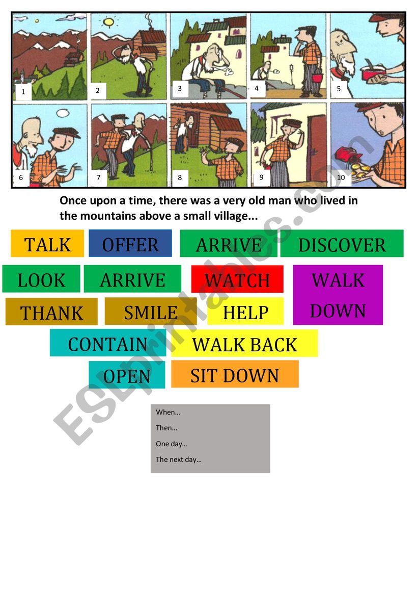 STORY worksheet