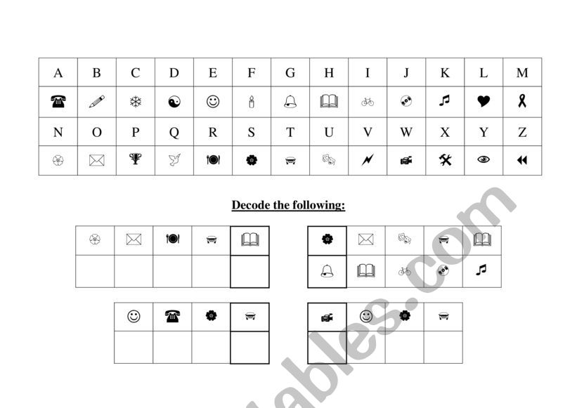 directions worksheet