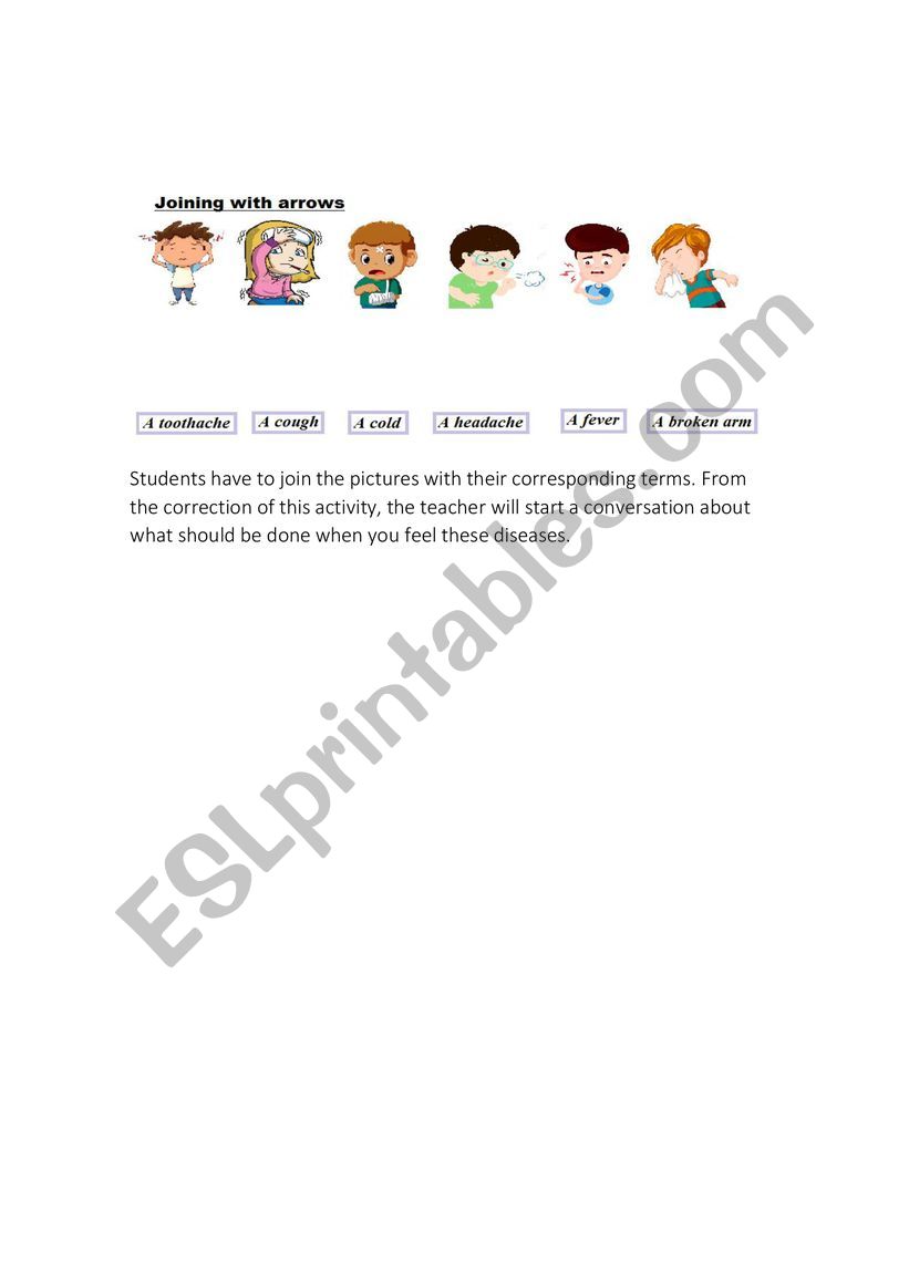 health esl worksheet by viviben