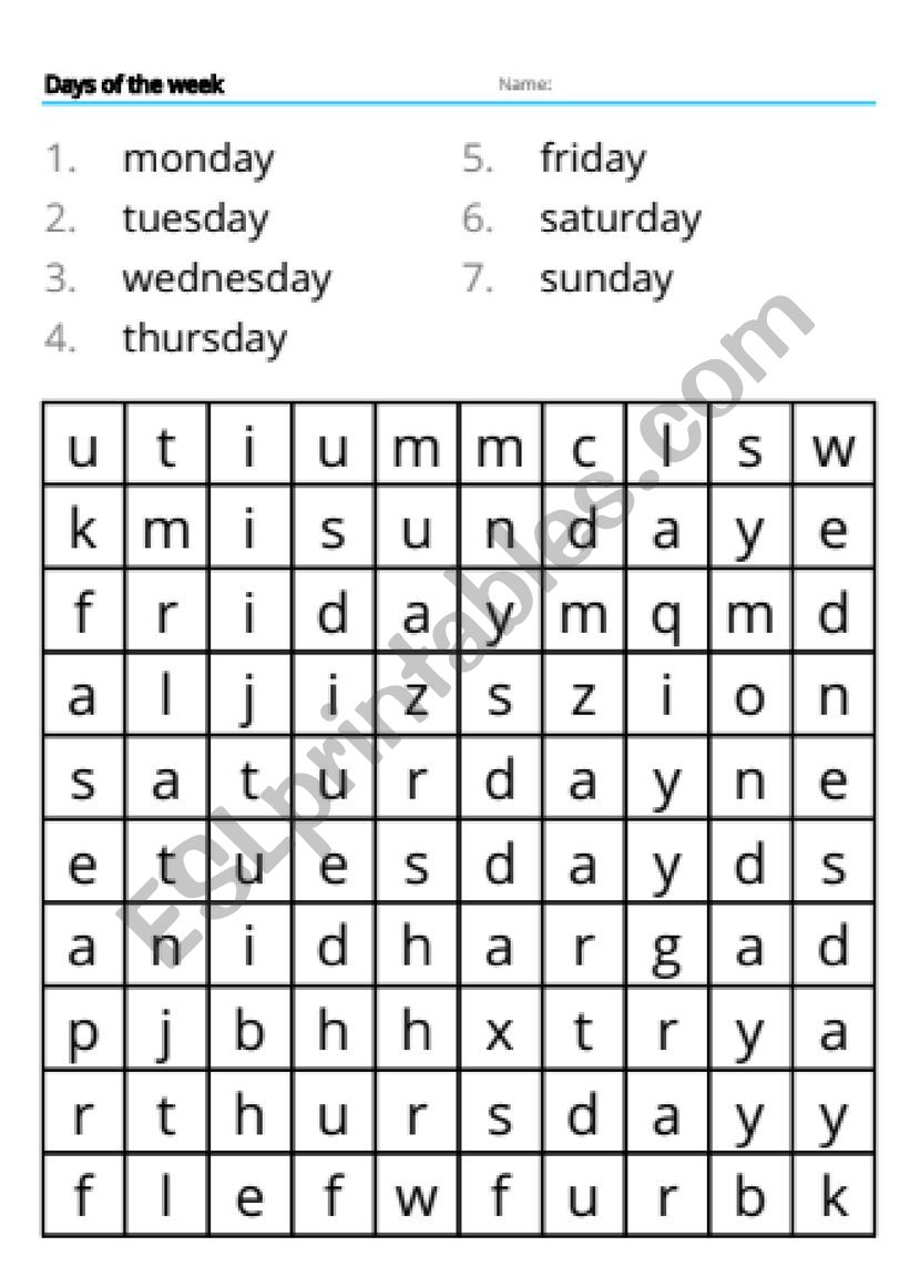 days-of-the-week-word-search-printable