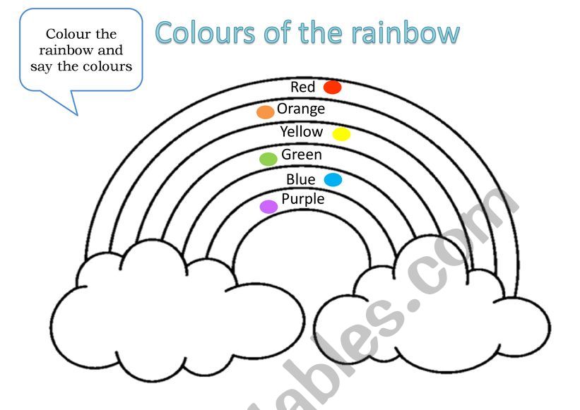 Learn the Colours worksheet
