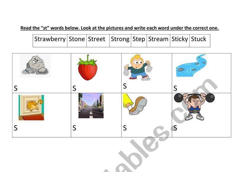 phonics-st-sound-esl-worksheet-by-mague231077