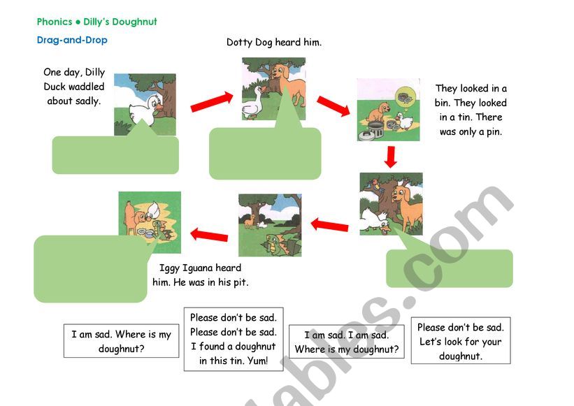 Dilly Doughnut worksheet