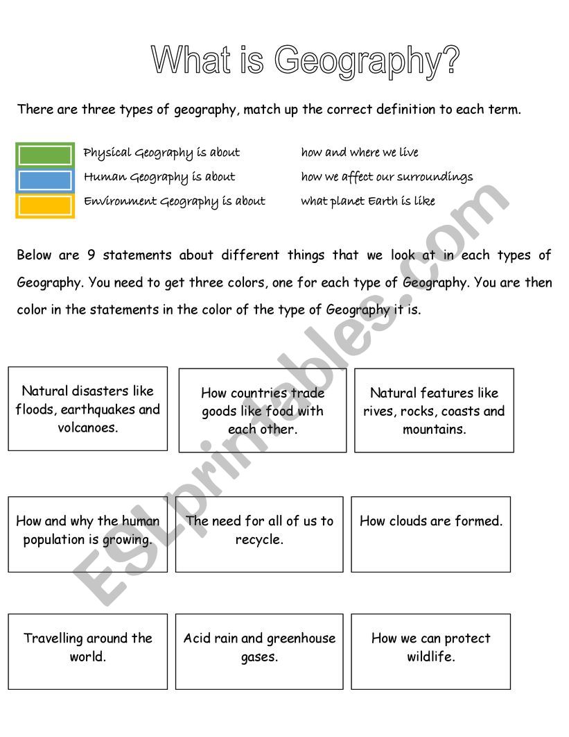 printable-geography-worksheets