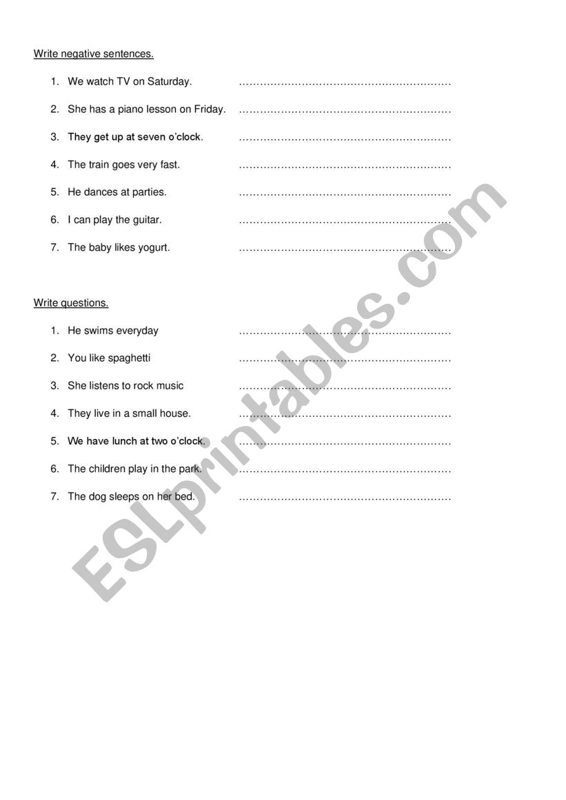 Junior B English Final test - ESL worksheet by LEwJoanne