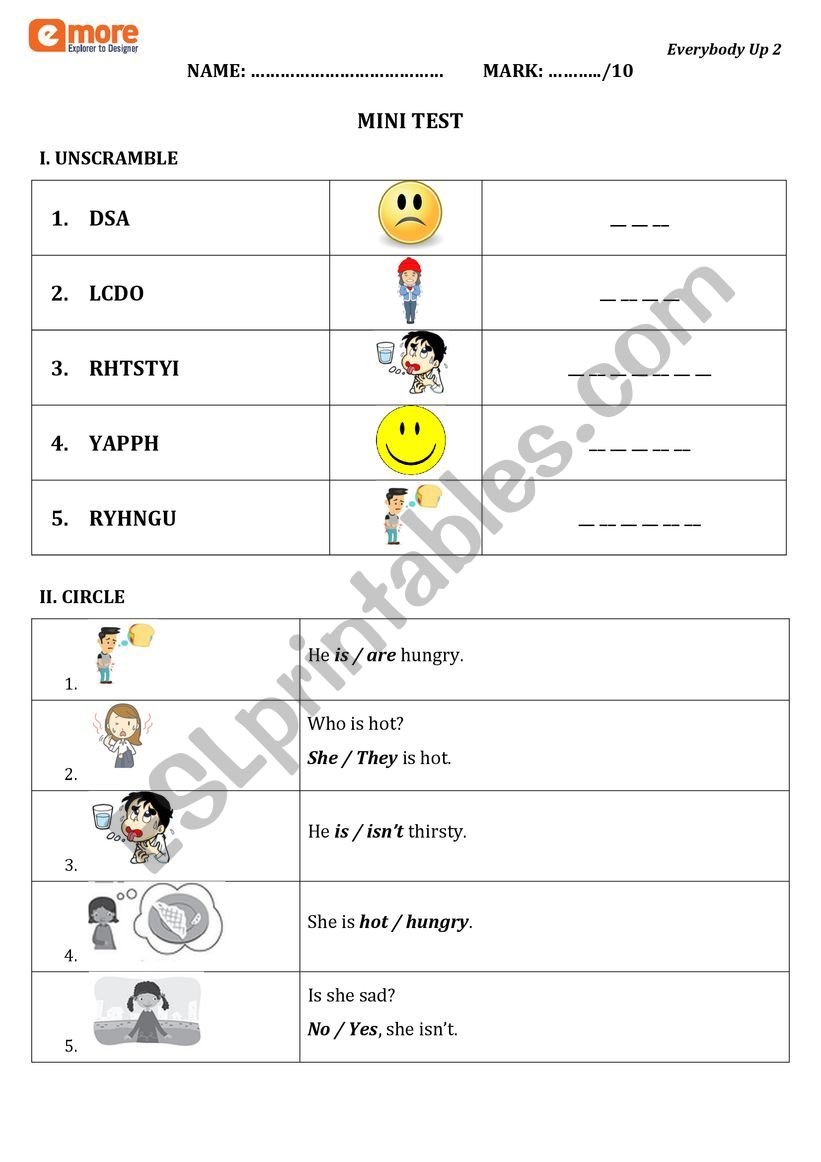 Supplementary for EverybodyUp - ESL worksheet by ngt.hoa25