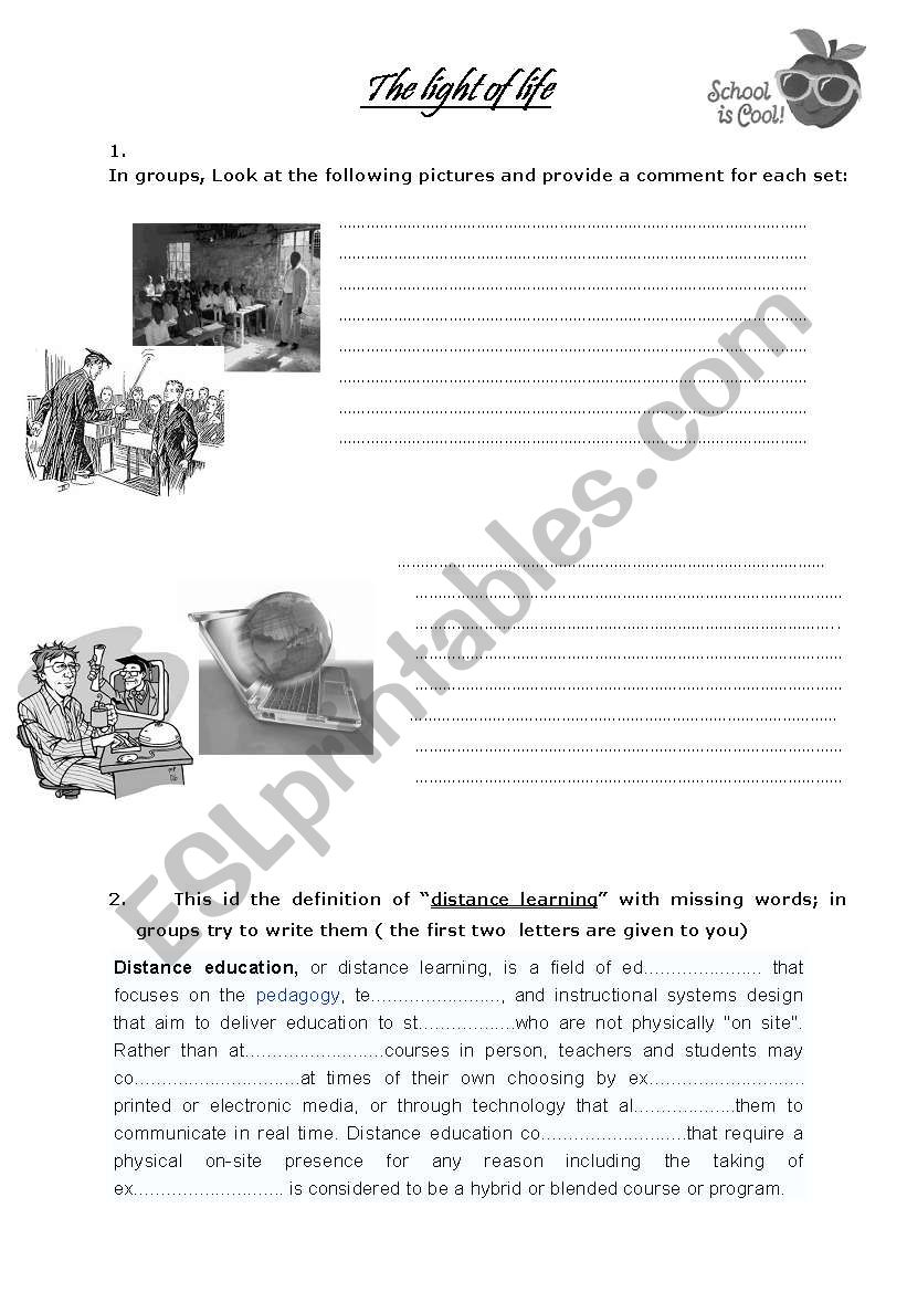 education worksheet