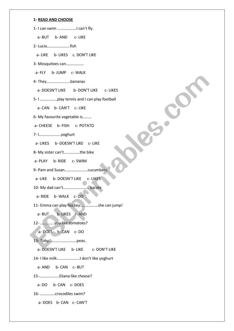 REVISION ACTIVITIES worksheet