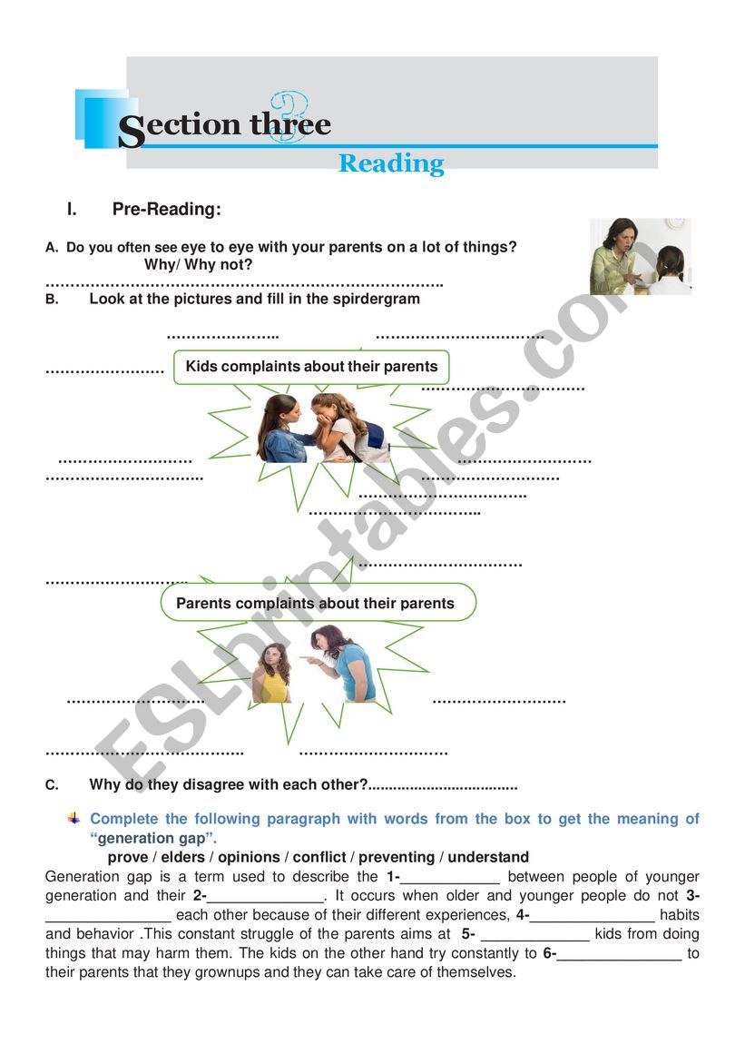 Module 1 Section2 3rd Form ESL Worksheet By Olfabh313