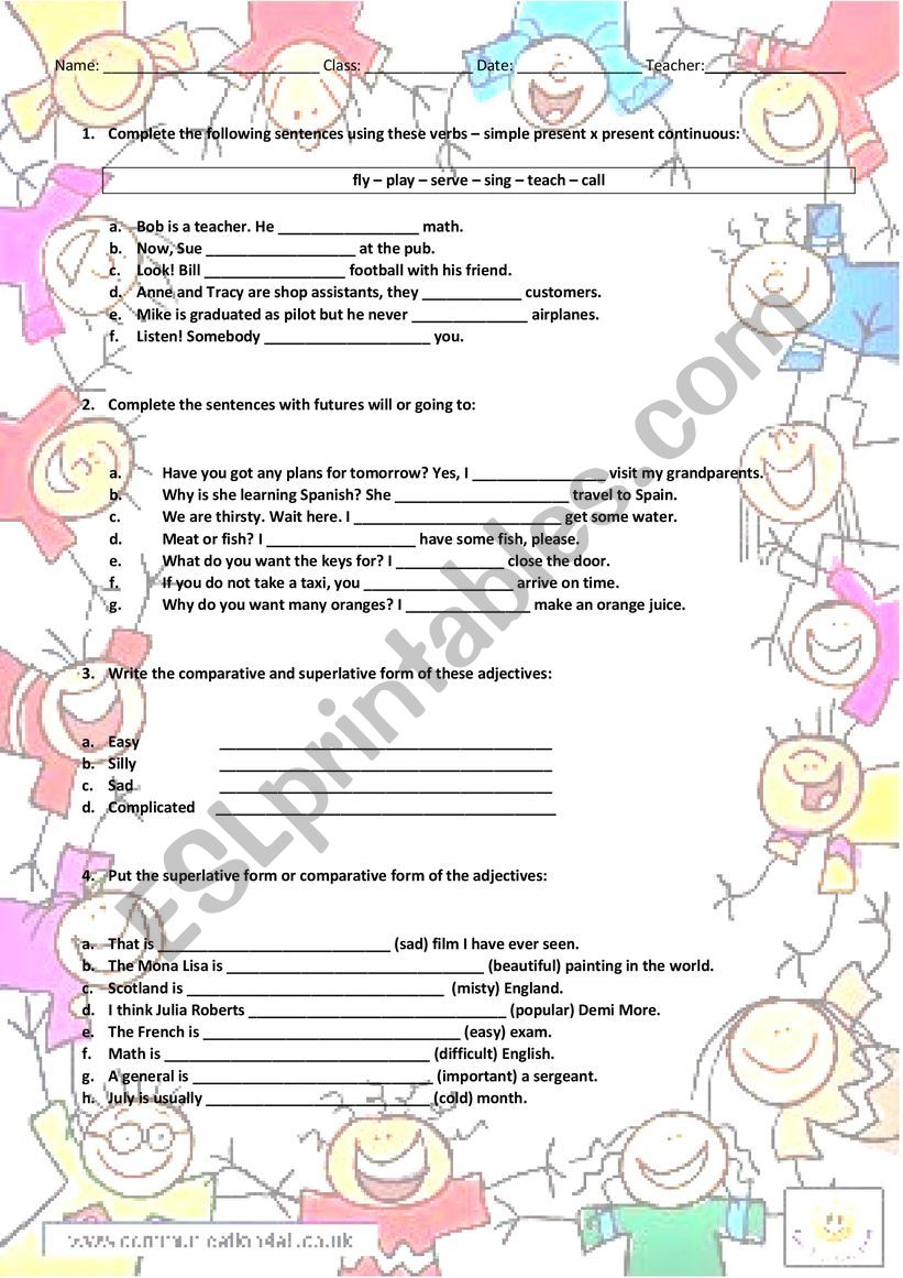 Mix Grammar worksheet