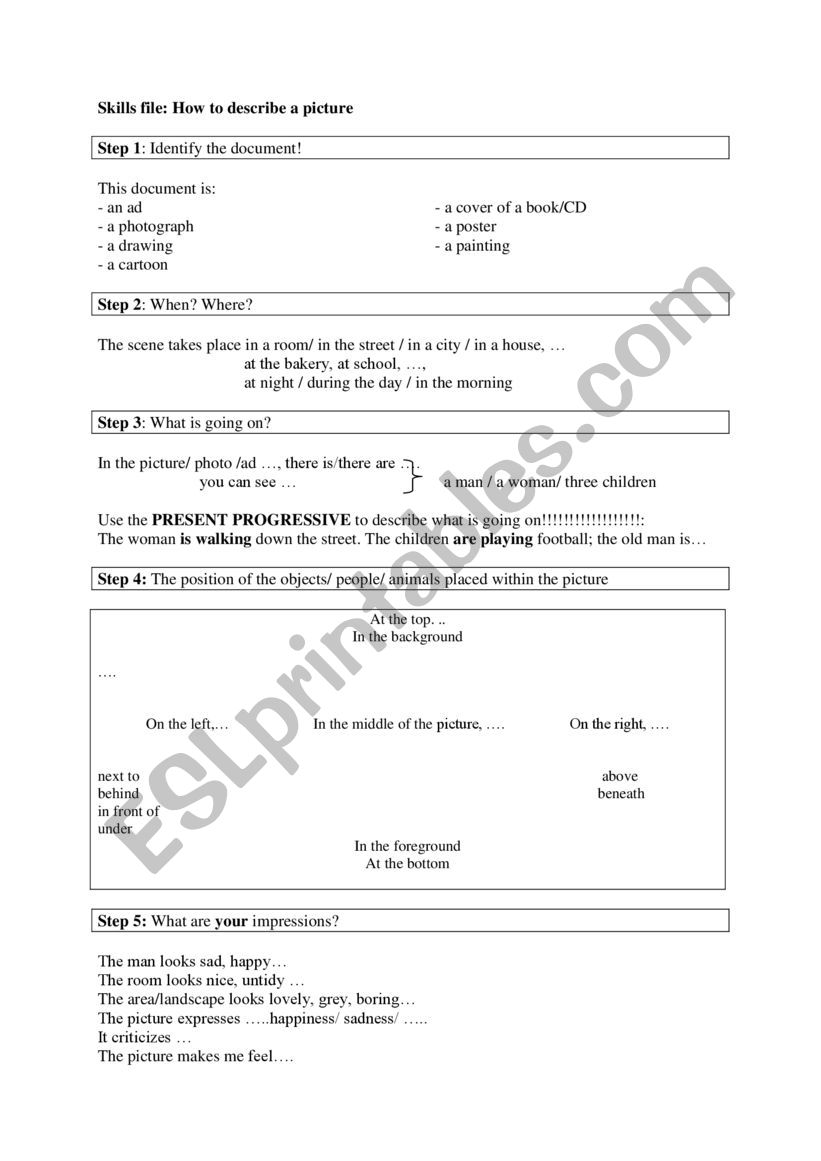 how-to-describe-pictures-esl-worksheet-by-ivian