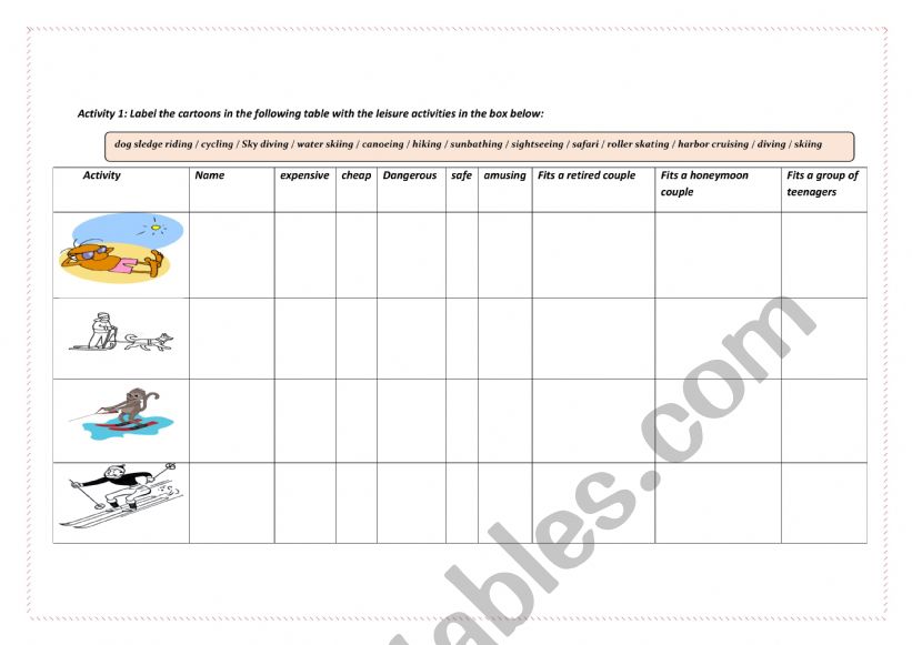 superlative worksheet