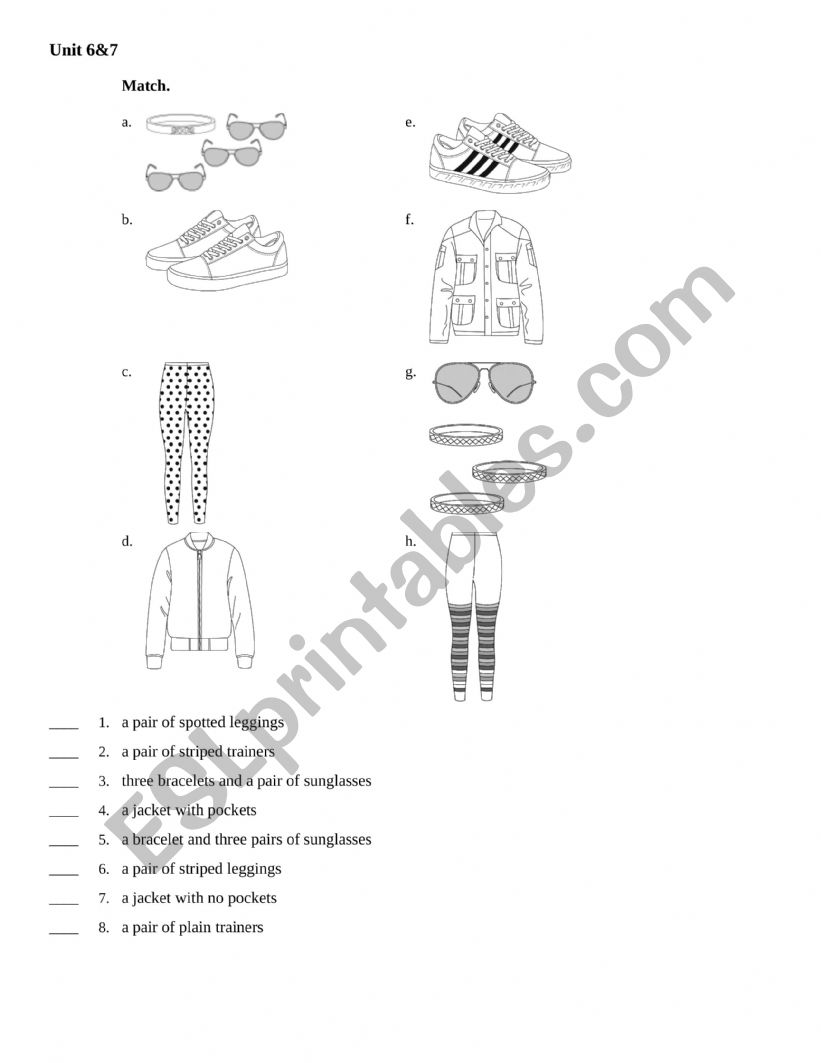 revision worksheet