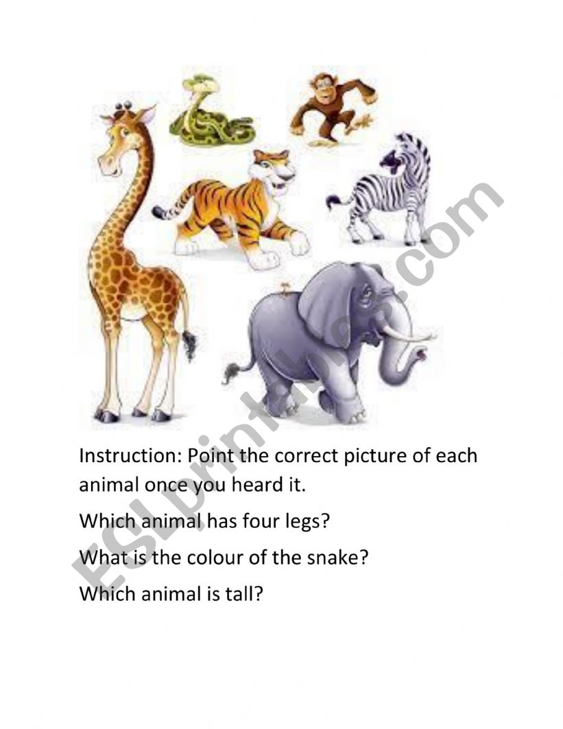 identifying-names-of-animals-and-their-characteristics-esl-worksheet