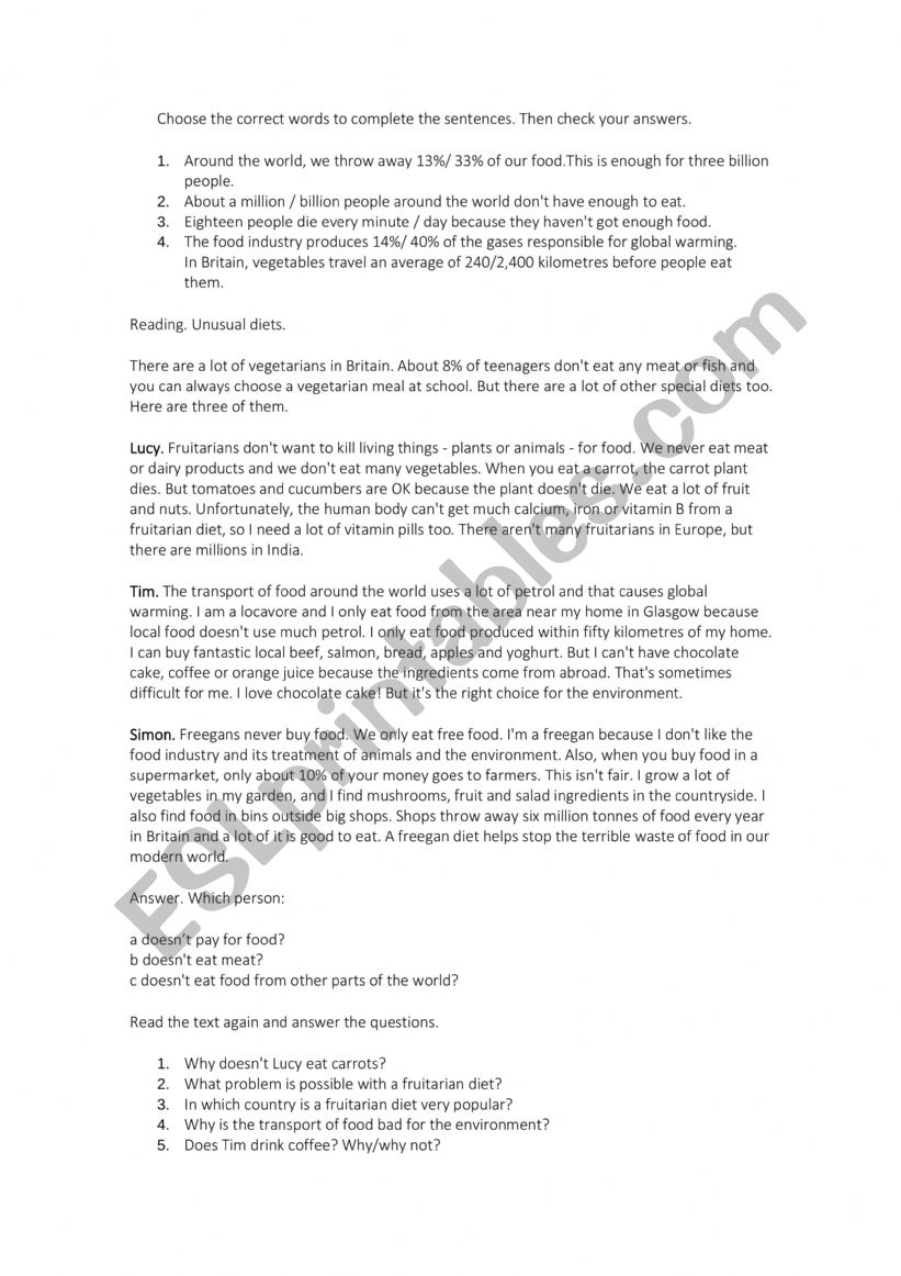 countable and uncountable worksheet