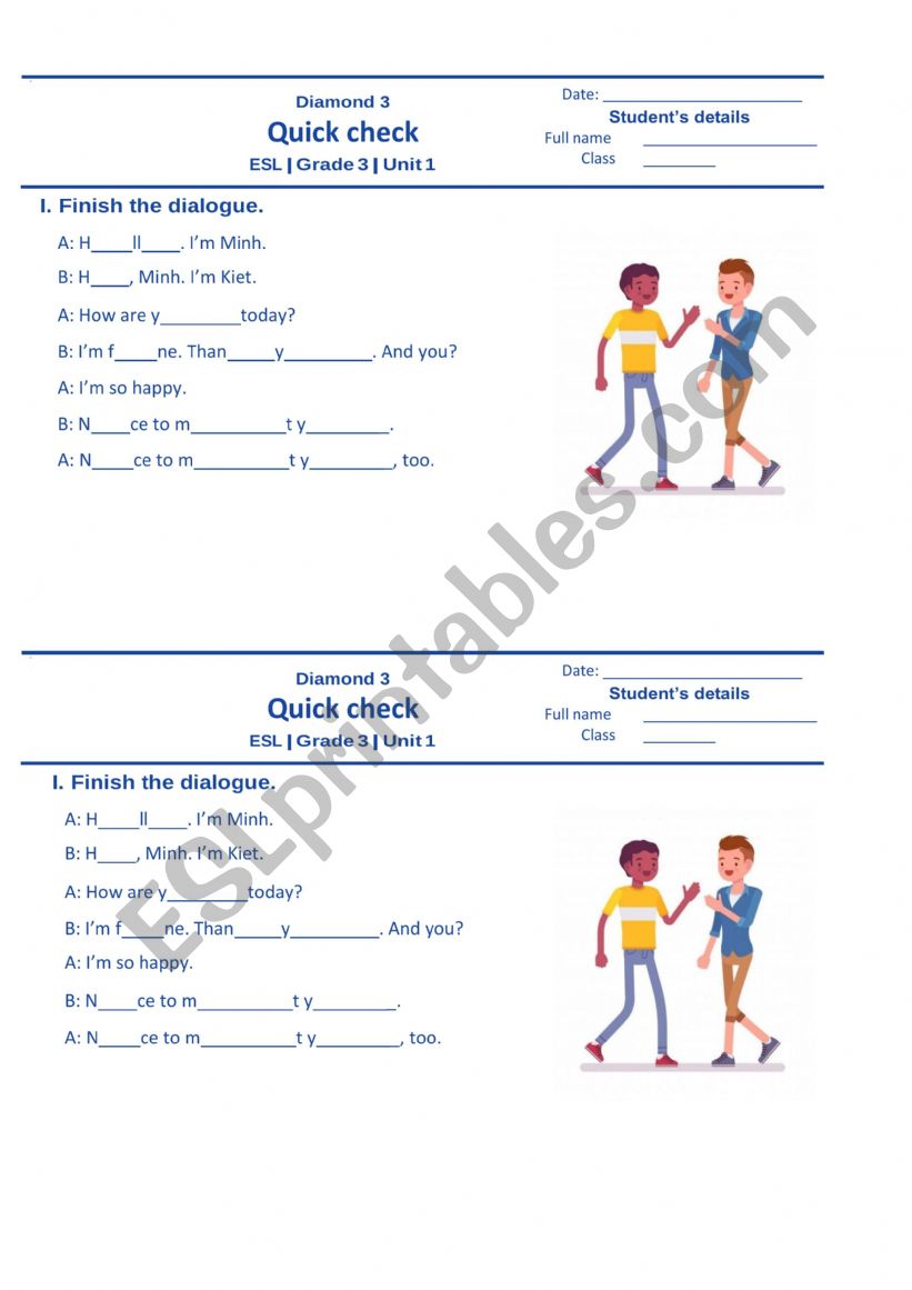 quickcheck worksheet