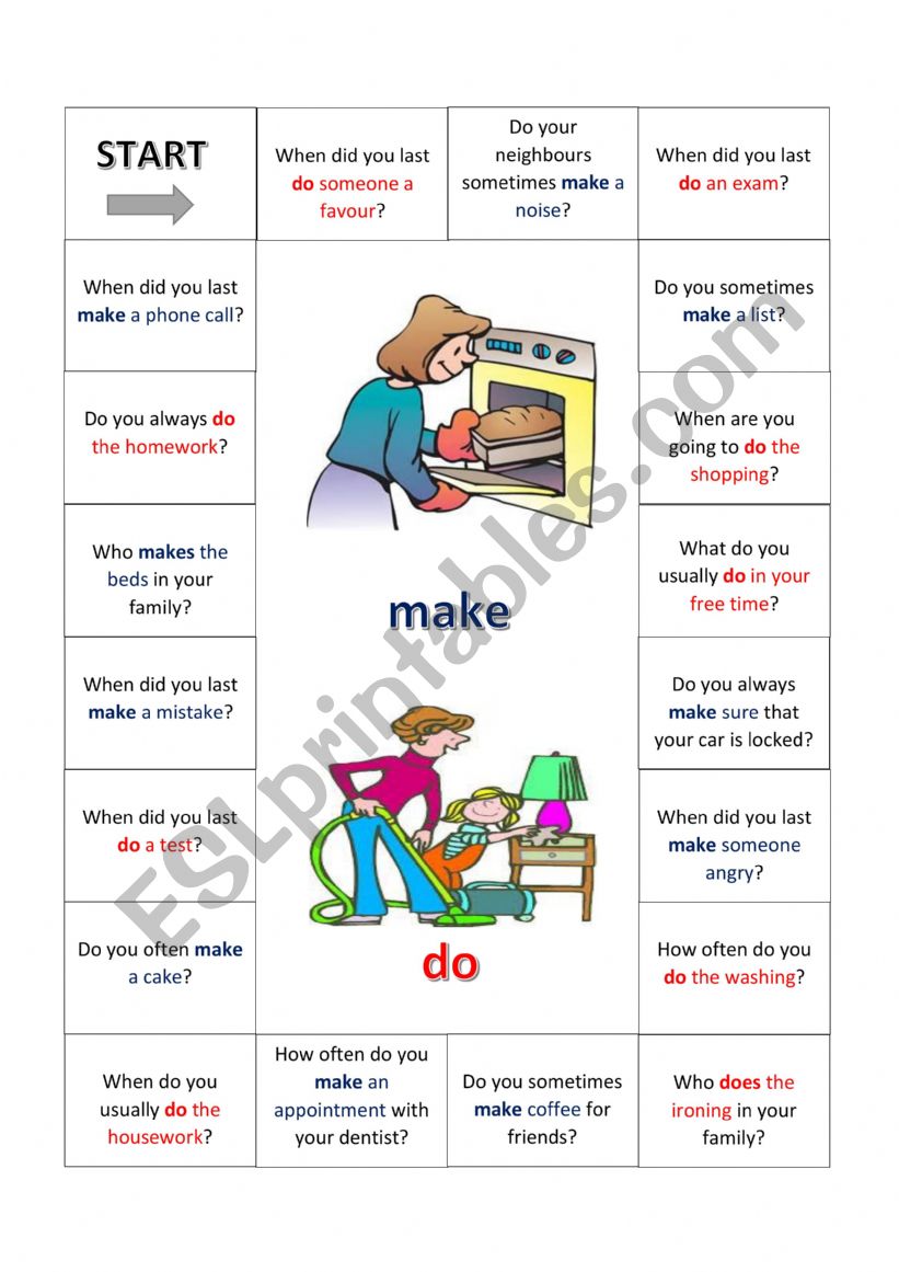 speaking worksheet