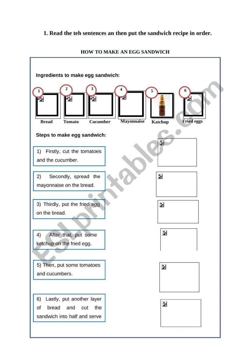 imperative exercise worksheet