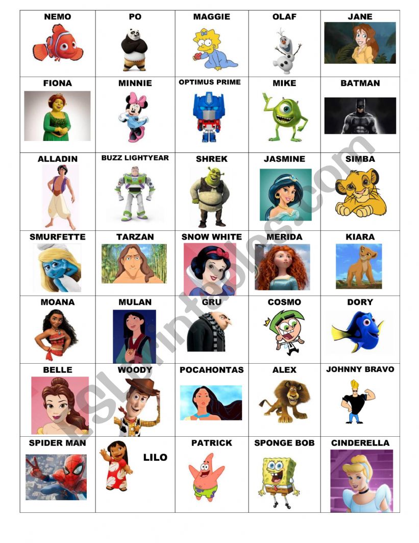 Whats your name? worksheet