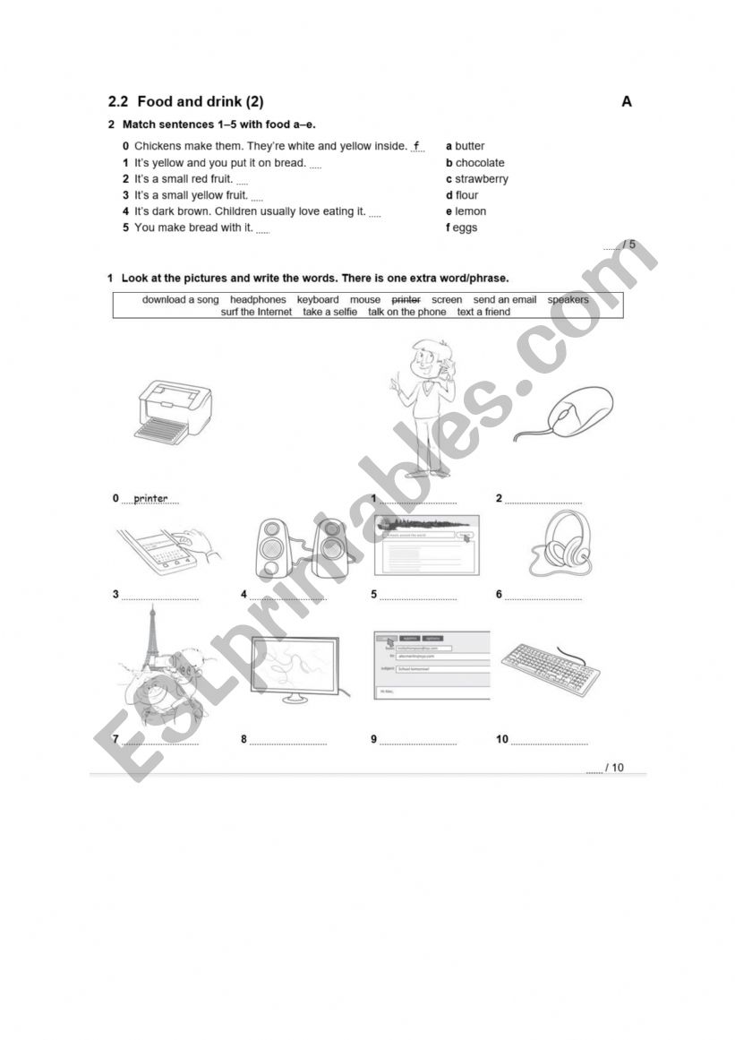 Go Getter 2 Unit 7 Test - ESL Worksheet By Noiocochodzi