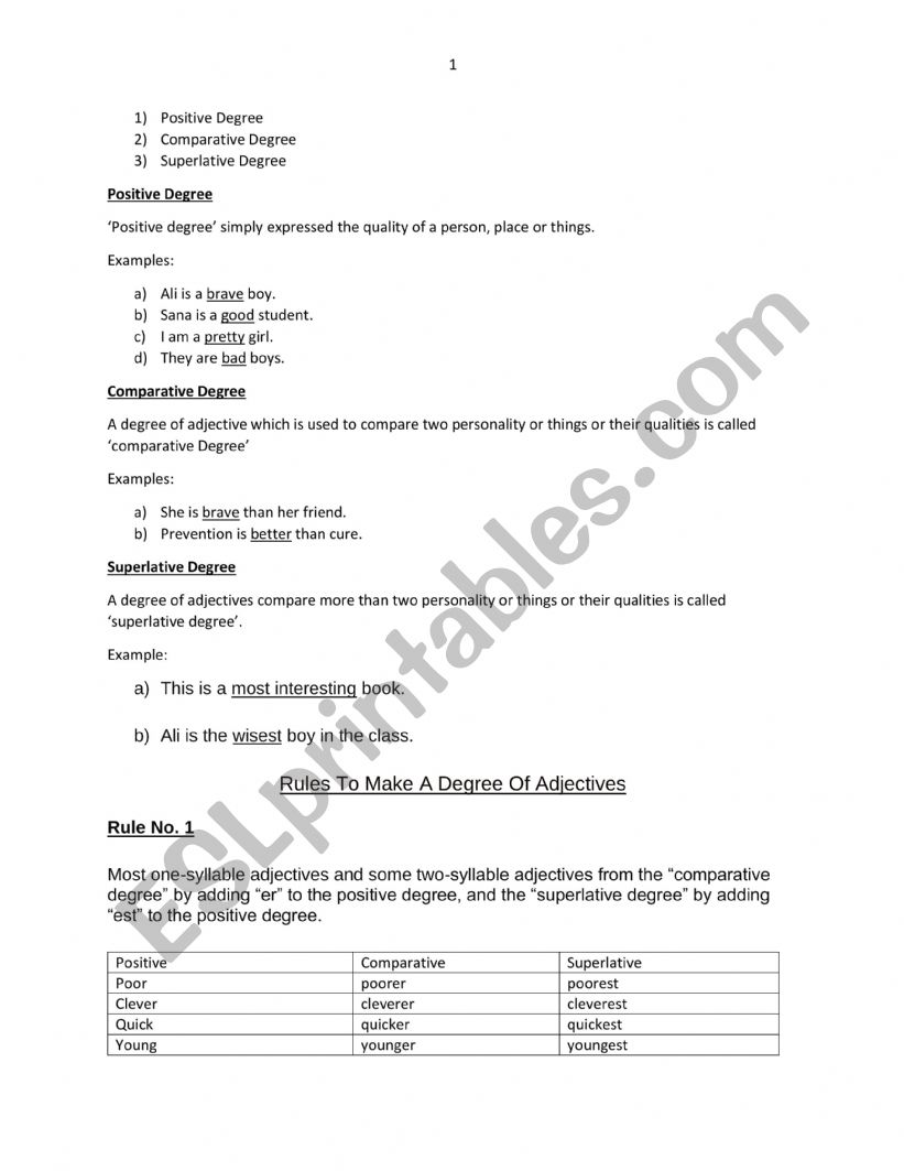 degrees-of-adjectives-esl-worksheet-by-wajid110