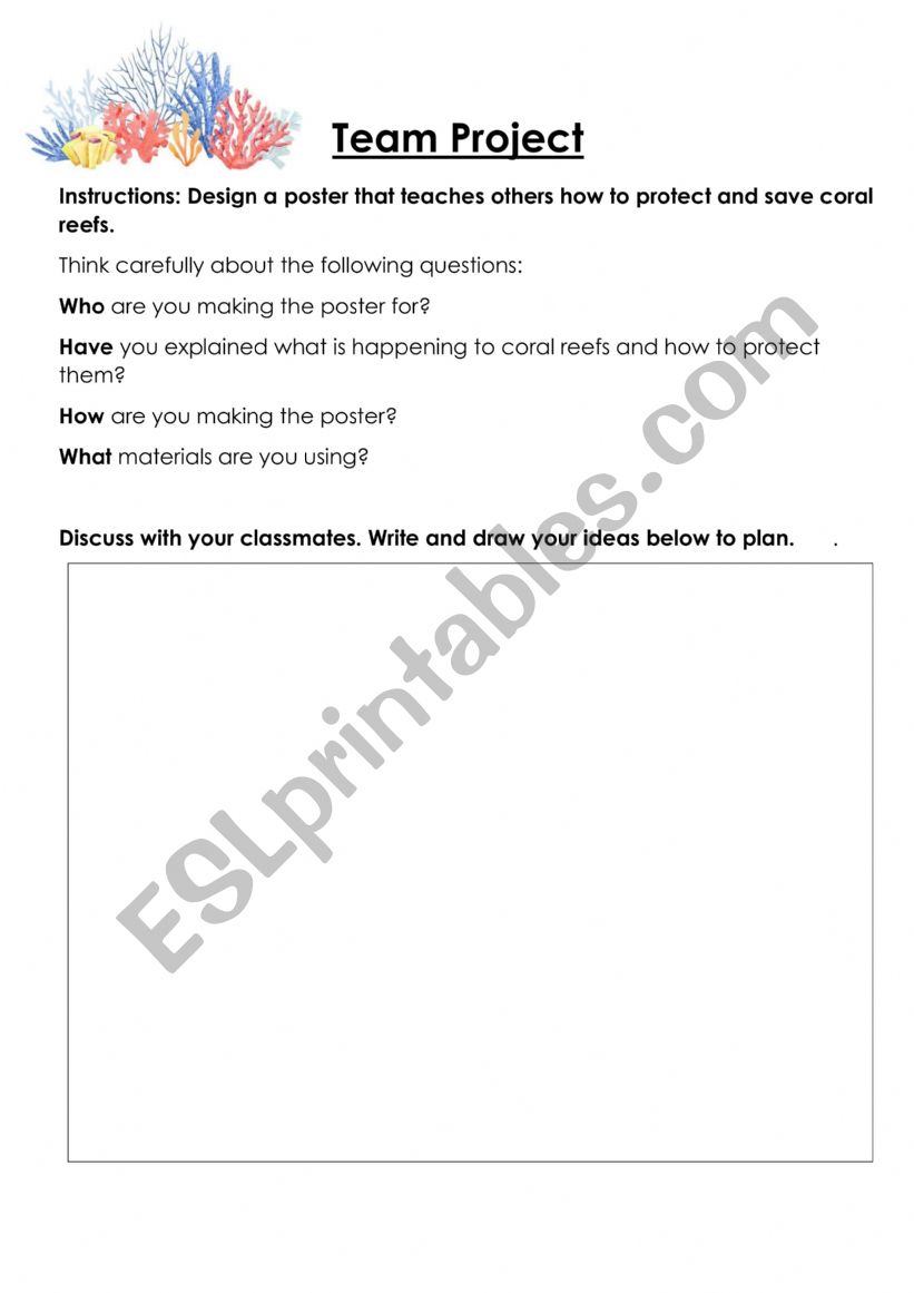 Group Project worksheet