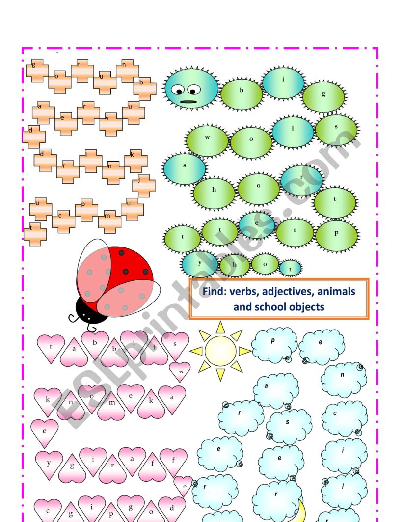 Vocabulary Building 1 worksheet