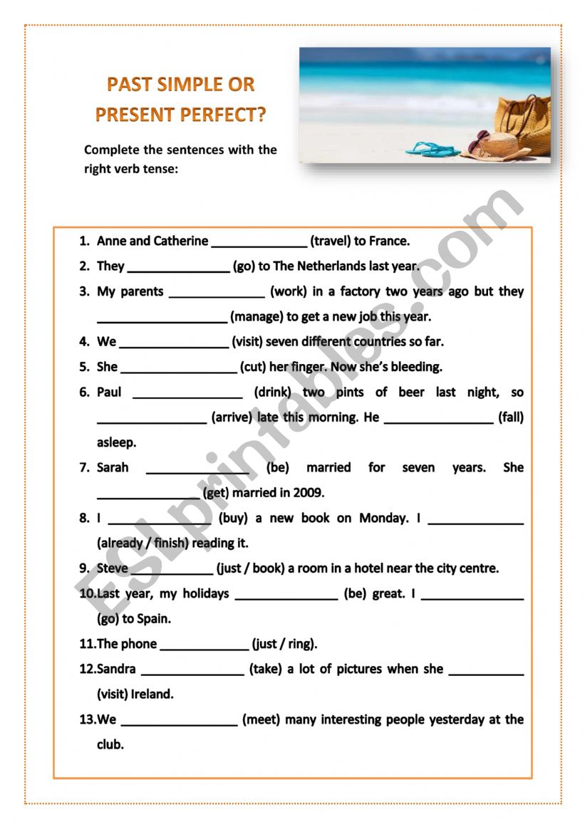 Past Simple- Past Continuous worksheet