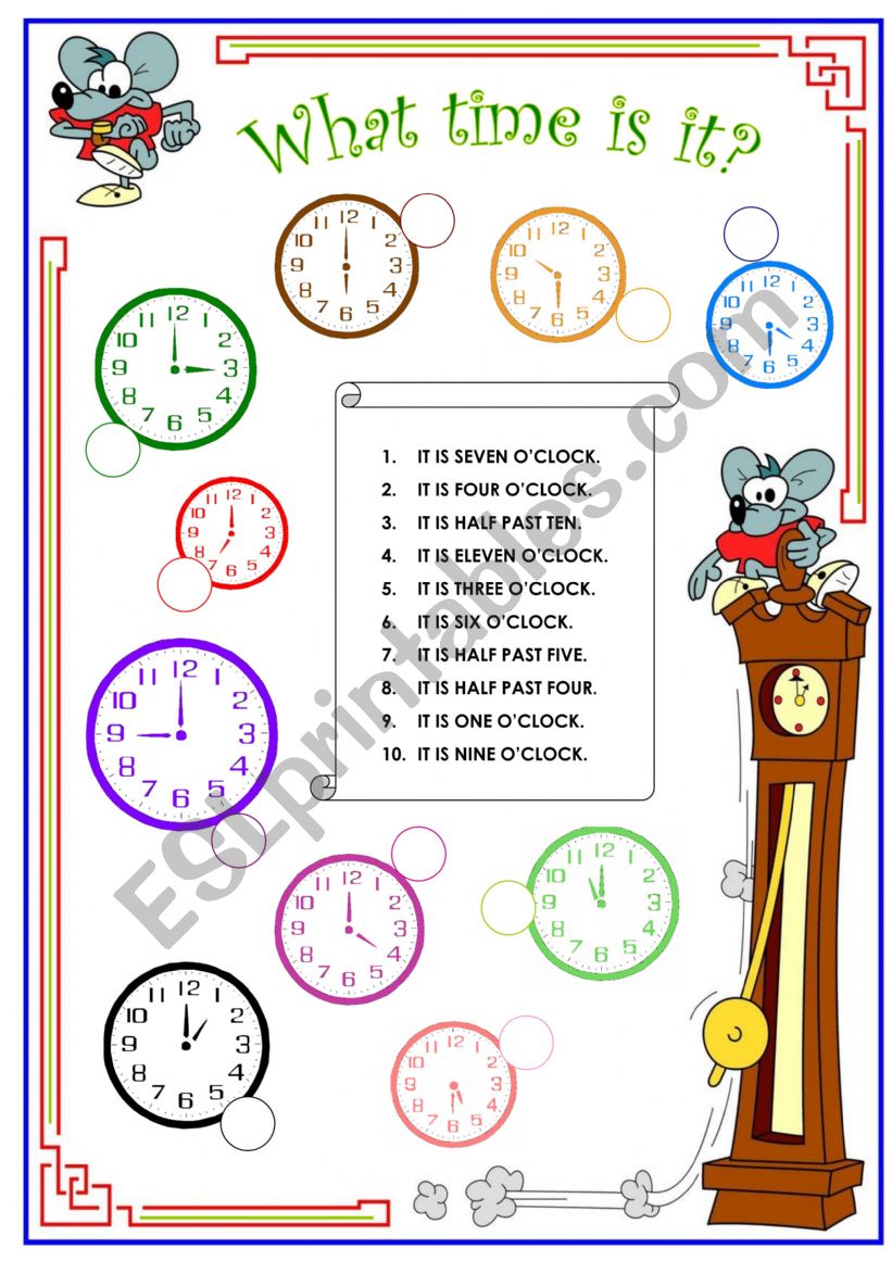 time worksheet