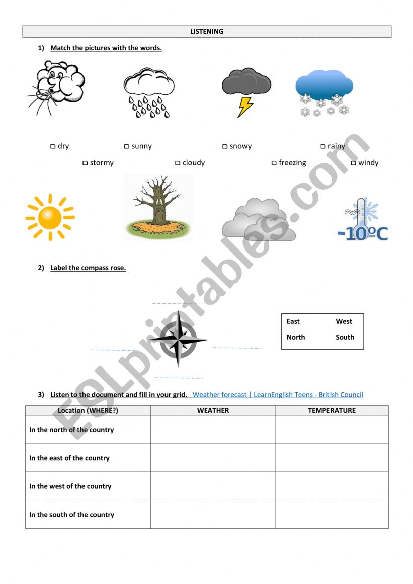 the-weather-forecast-esl-worksheet-by-elopw