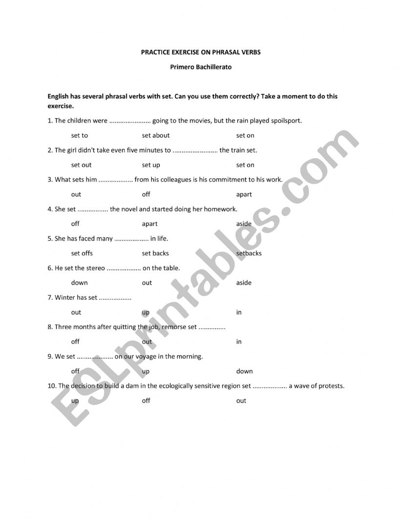 Grammar Practice - Esl Worksheet By Enriqueflor