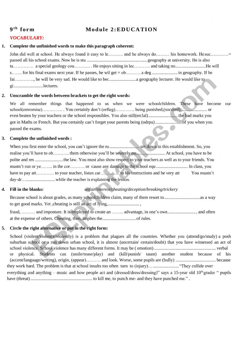 assignment module 2 review quiz