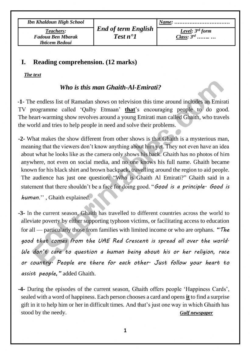 end-of-term-test-3rd-form-esl-worksheet-by-fadwa-ben-mbarek