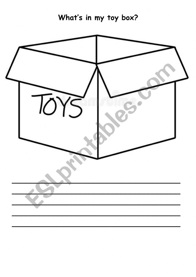 Toys  worksheet
