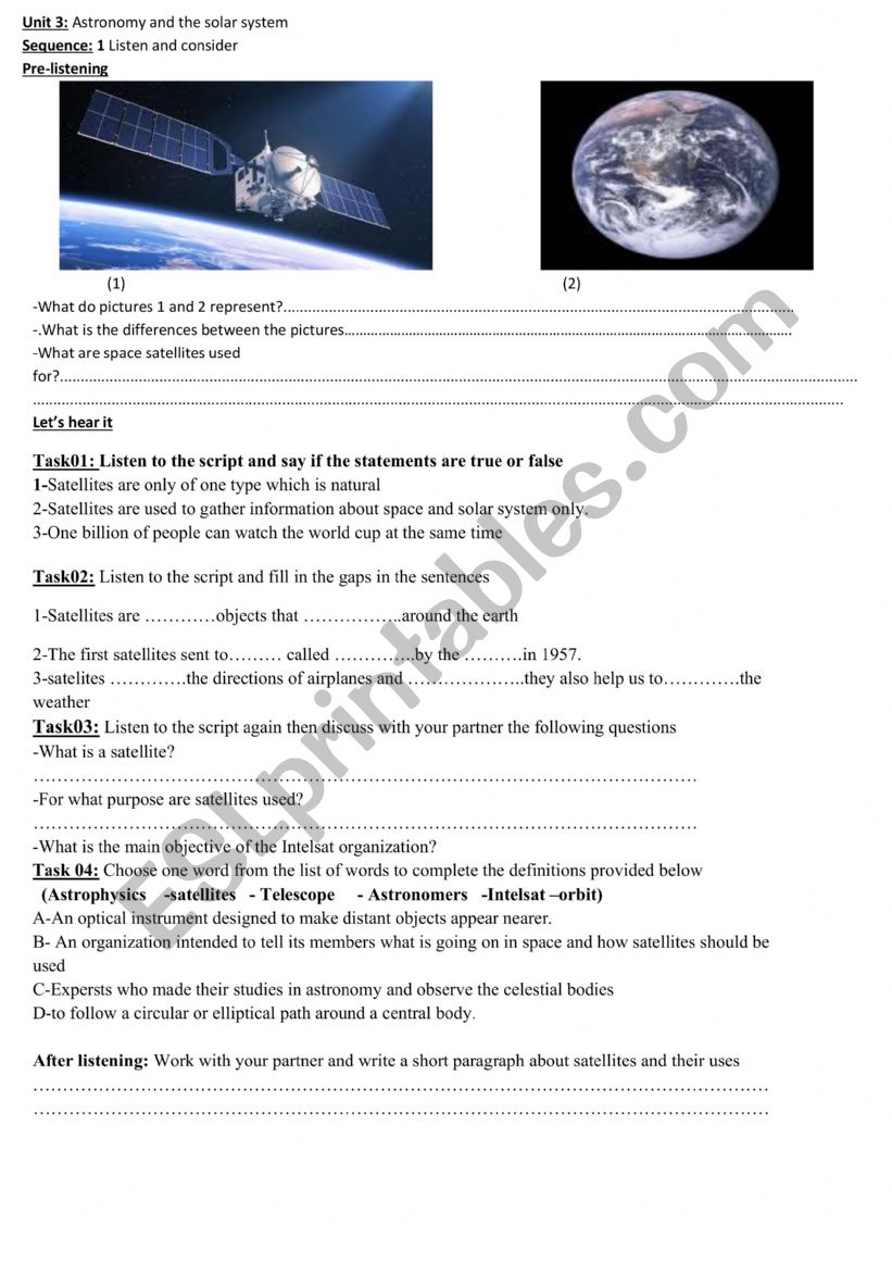 Unit 3as worksheet