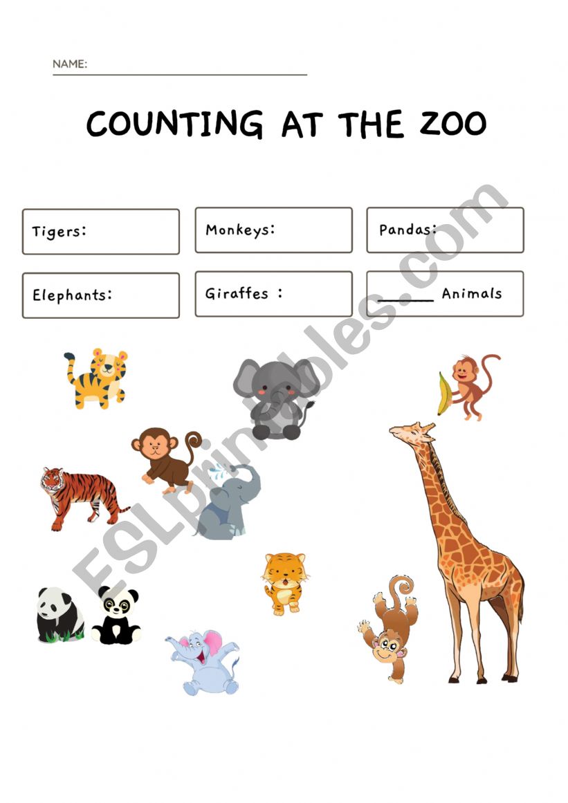 Animals worksheet worksheet