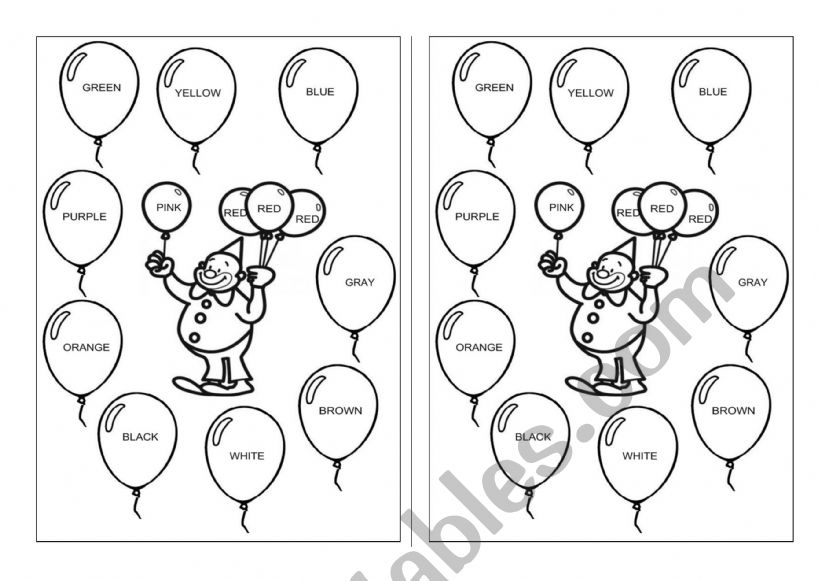 color the numbers worksheet