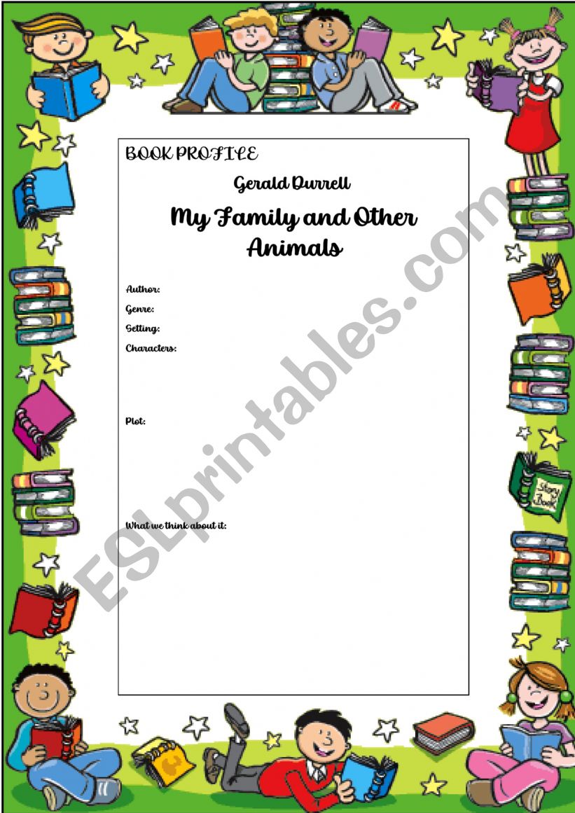 My family and other animals Book profile