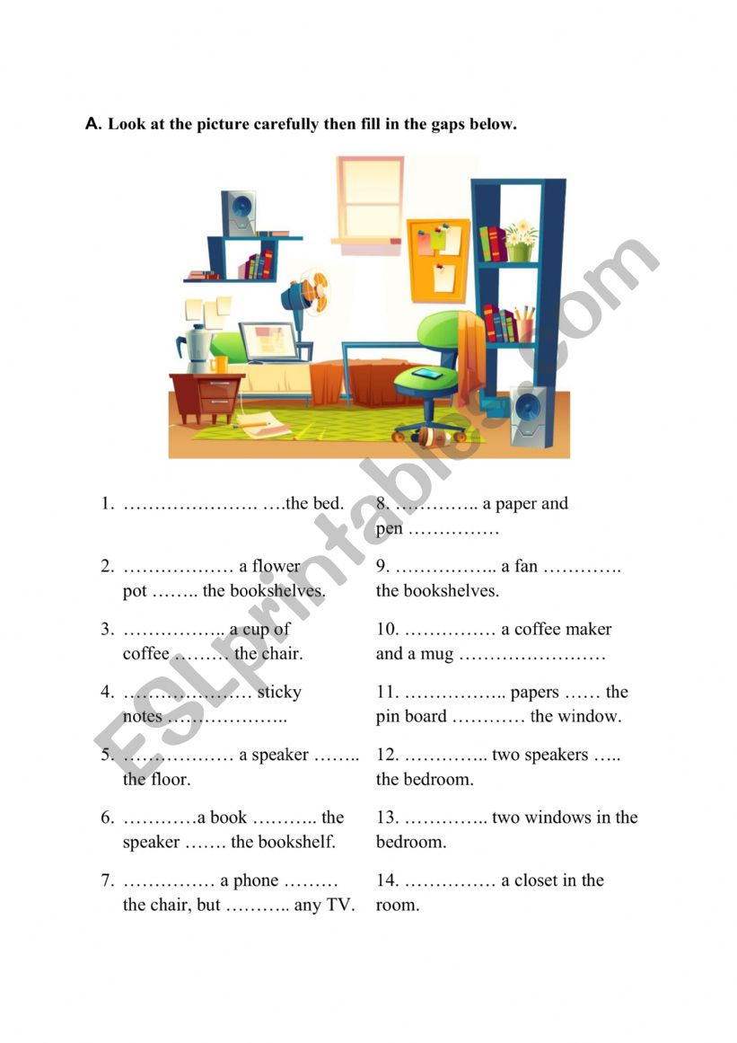 There is/There are worksheet