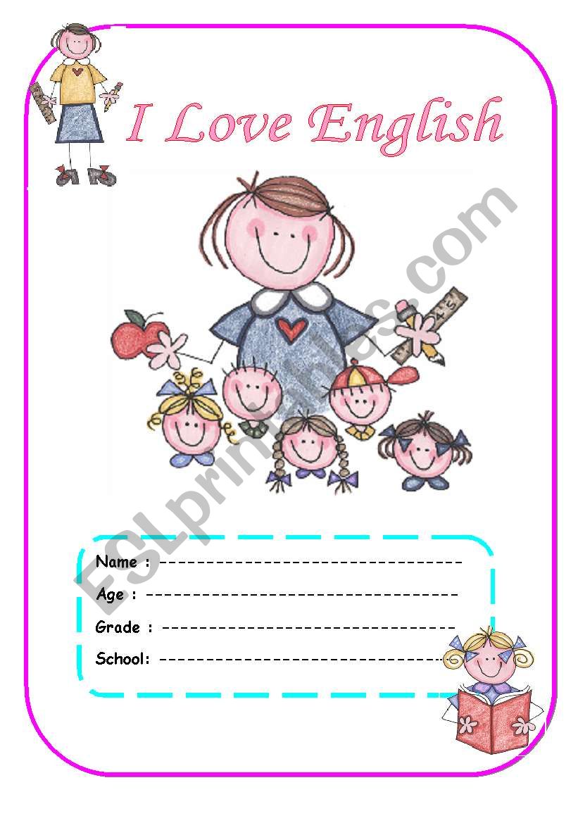 Cover Page ESL Worksheet By Gareebah