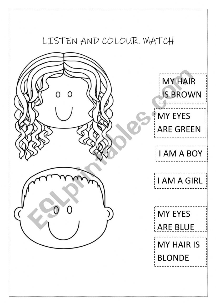 PHYSICAL APPEARANCE worksheet