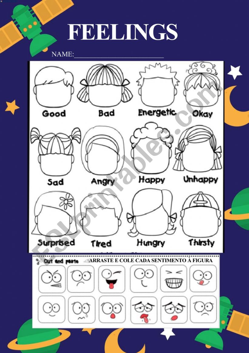 Face worksheet