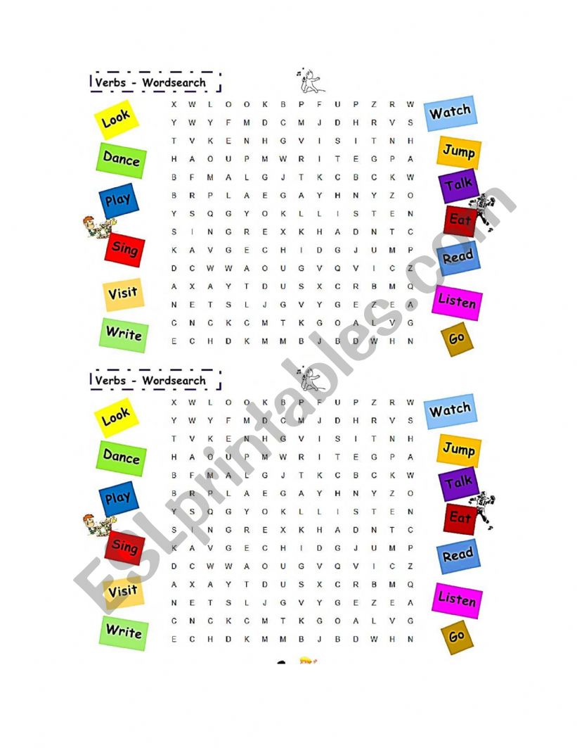 Regular and irregular verbs worksheet