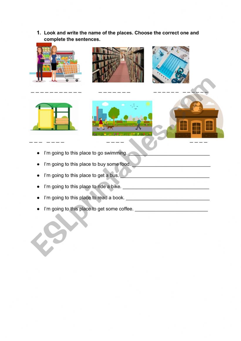 City  worksheet