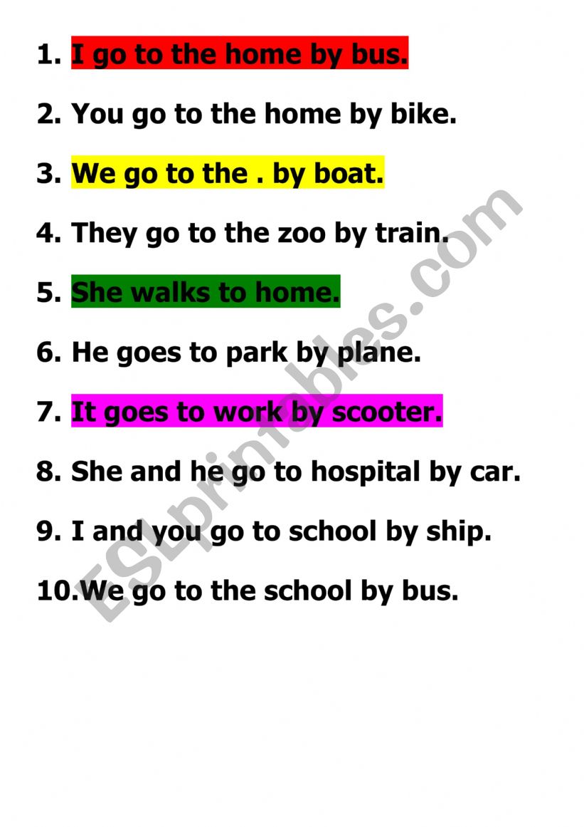 30 sight word sentences worksheet