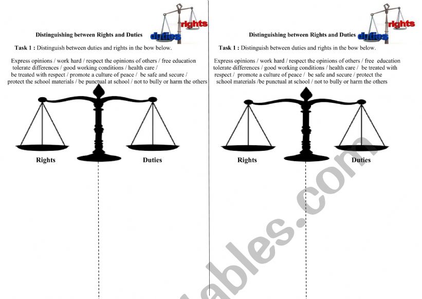 unit make Peace 2AS  worksheet